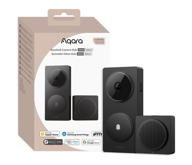 Aqara Inteligentny Wideodomofon G410 Czarny - 1350662 - zdjęcie